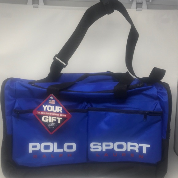 ralph lauren polo blue duffle bag gift with purchase
